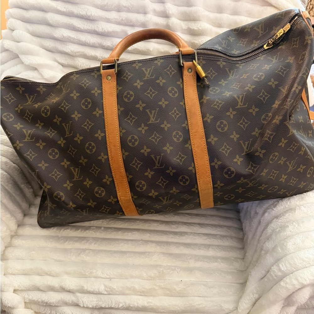 VINTAGE 1987 Louis Vuitton Keepall Bandouliere 60